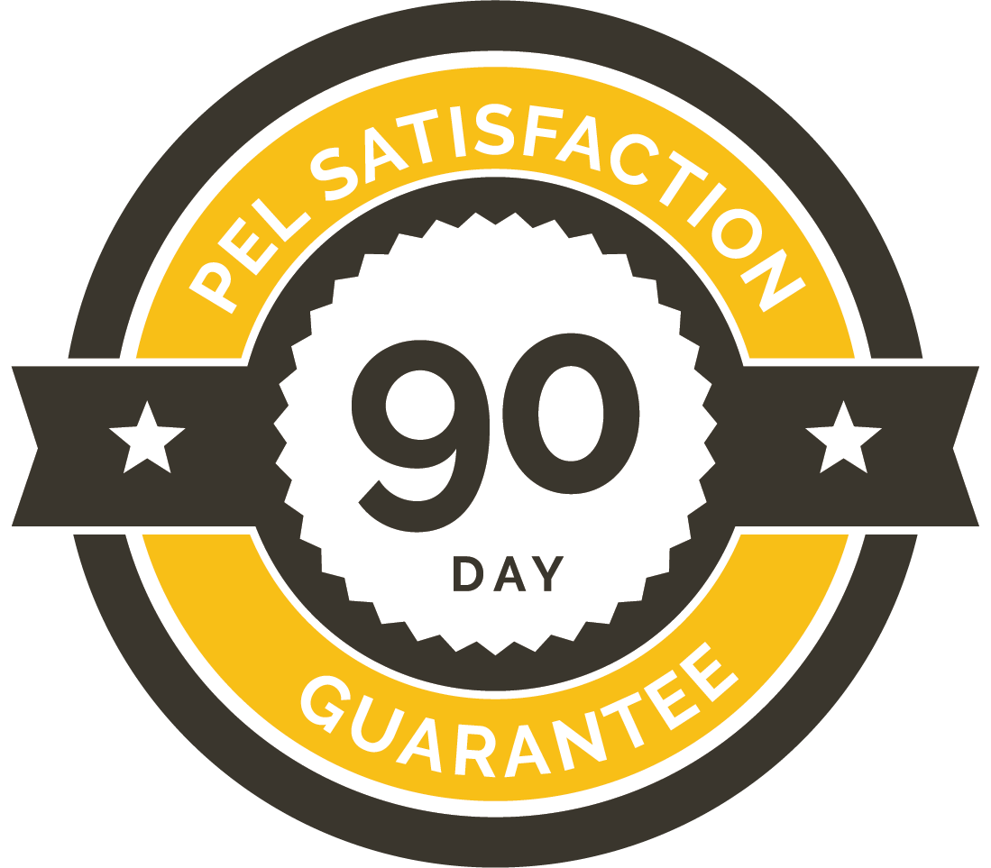PEL 90-day Satisfaction Guarantee